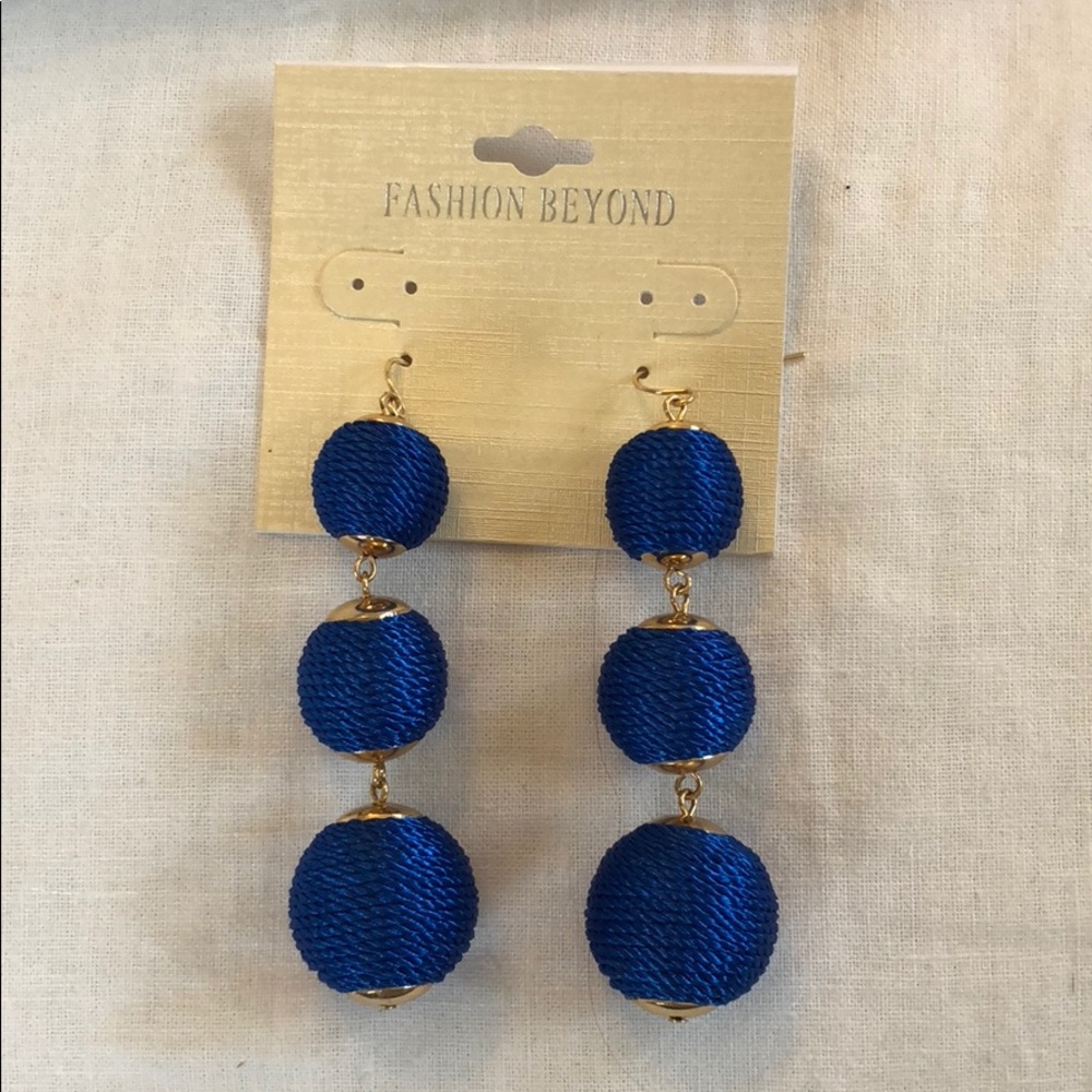 Three Drop Earrings